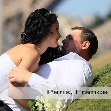 Hochzeitsfoto in Paris